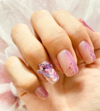 ネイル 手書きが得意🖌️ Y’s  nailのネイルデザイン