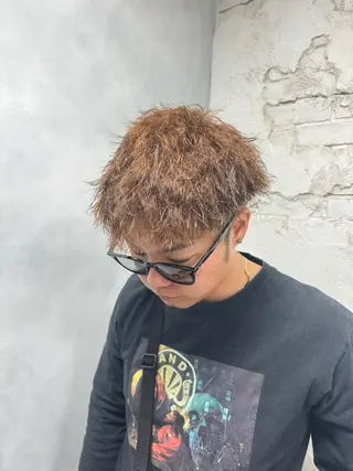 メンズ LUNTY NAMBA所属・🌶推しカラー RINA🌶´-のヘアスタイル