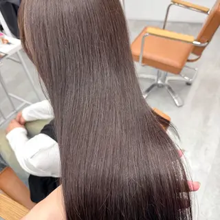 ロング カラー ヘアアレンジ ブリーチなしカラー /ベージュ/安形翔のヘアスタイル