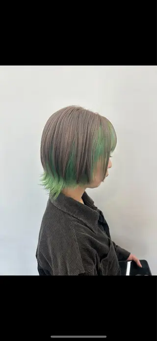 ショート MiRI💜地毛級 エクステ✖似合わせ技のヘアスタイル