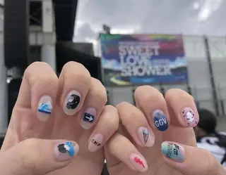 ネイル パラあり！フィルイン 推しネイル大歓迎！のネイルデザイン