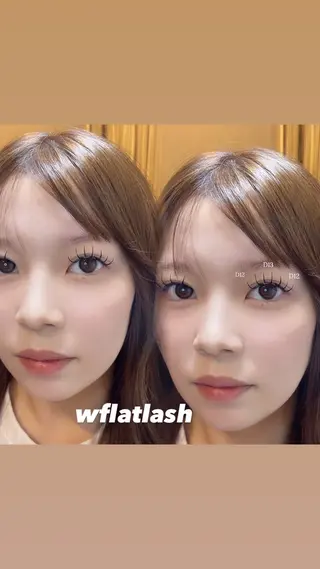 マツエク・マツパ Mell Yuuna ♡パリエク /束感のマツエク・マツパデザイン