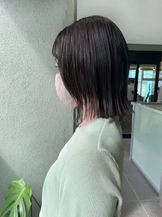 ミディアム カラー HIROKI ” stylistのヘアスタイル