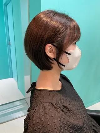 ショート カラー 🫧ショート/ボブ 池袋西口・泡渕✂️のヘアスタイル