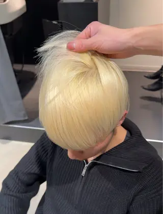 カラー レイヤーカット/ ボブカット/ケンヤのヘアスタイル