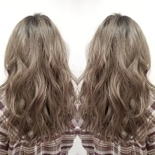 セミロング カラー 髪質改善特化美容師 小林和哉のヘアスタイル