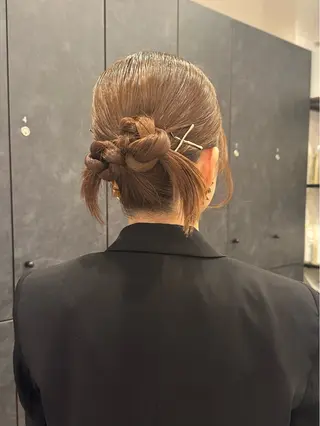 ヘアアレンジ 銀座/ヘアセット シマムラ ミホのヘアスタイル