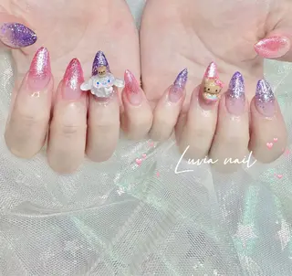 ネイル 🎀Luvia ワンホンネイル💫のネイルデザイン