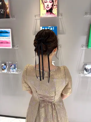 ヘアアレンジ 誰もが憧れる艶髪✨ /アレンジヘア🎀のヘアスタイル