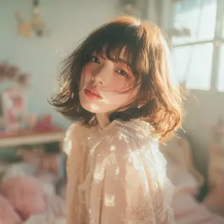 ミディアム 🌼kubu🍀 Minami🌼のヘアスタイル