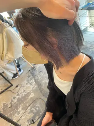 ショート La fith hair ray所属・メンズ/パーマ/ ブリーチ/KAITOのヘアスタイル