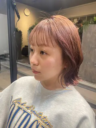 ショート カラー 🟡【美髪専門店】 ✨褒め髪/艶髪🟡のヘアスタイル