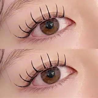 マツエク・マツパ Lumina Fuyumiのマツエク・マツパデザイン