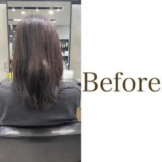 セミロング カラー ヘアアレンジ LAVENDIA Azabu所属・LAVENDIA 初音のヘアスタイル