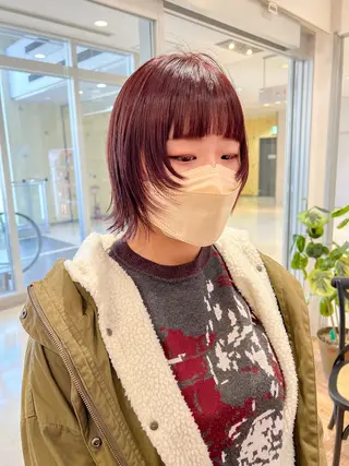 ショート カラー 韓国風スタイル 🍓MIZUKI🍓のヘアスタイル