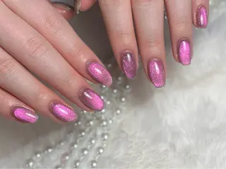 ネイル ユリ🎀長さだし/ パラジェル/持ち込みのネイルデザイン