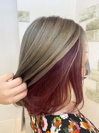 ミディアム カラー ️🫧押上️🫧はな 🫧まとまるショートのヘアスタイル