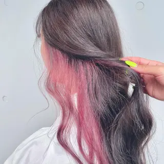 ロング カラー もにか🌞原宿/渋谷 🌝ブリーチカラーのヘアスタイル