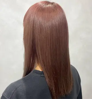 セミロング カラー 髪質改善/縮毛矯正 レイヤー/松川匠のヘアスタイル