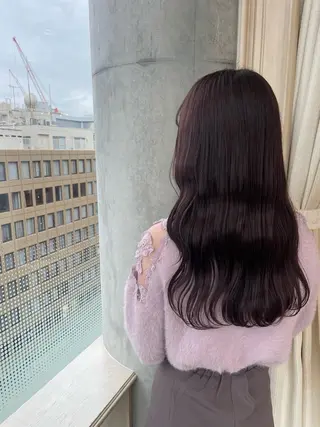 ロング カラー 🍪ﾖｼｲﾊﾙﾈ🍪 ﾗﾍﾞﾝﾀﾞｰｶﾗｰのヘアスタイル