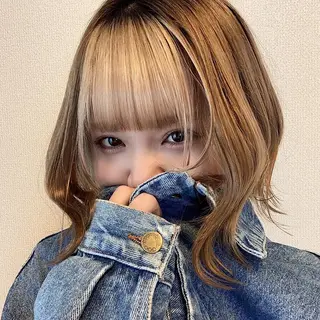 ショート カラー 韓国ヘア/艶カラー /田中悠佑のヘアスタイル