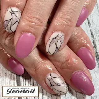 ネイル 小尾 栞のネイルデザイン