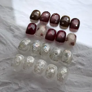 ネイル 🎀 Hiyubi._.nail 🫧所属・🎀フェイ フェイ🫧💗のネイルデザイン