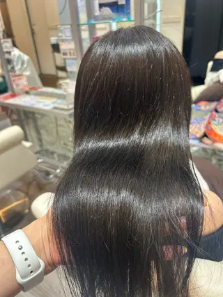 ロング ヘアーメイクWiLL梅田店所属・艶カラー✨／ 荒堀 結香のヘアスタイル