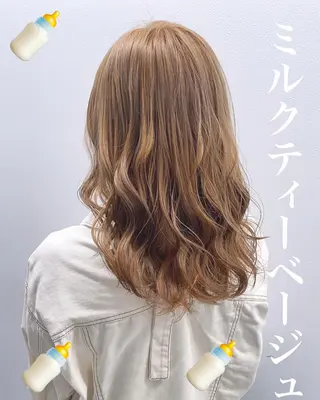 ロング カラー パーマ ヘアアレンジ メンズ キッズ ネイル マツエク・マツパ M.O.D渋谷所属・🫧渋谷美容師 たくみ🫧のヘアスタイル
