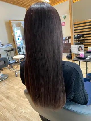 ロング カラー 関口 友行のヘアスタイル