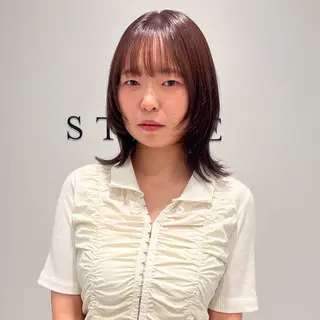 ミディアム STYLE 相模大野のヘアスタイル