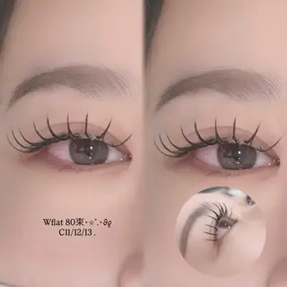 マツエク・マツパ Niyu栄店 Manaのマツエク・マツパデザイン