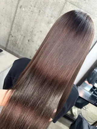 ロング 🫧シールエクステ/ 艶カラー🫧アサミ️のヘアスタイル