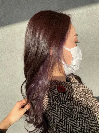 セミロング 秋元 菜摘のヘアスタイル