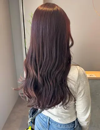 カラー ロング 髪質改善/透明感カラ ー/Ayana 🍒のヘアスタイル