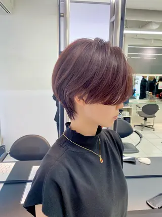 ショート 加藤 真介のヘアスタイル