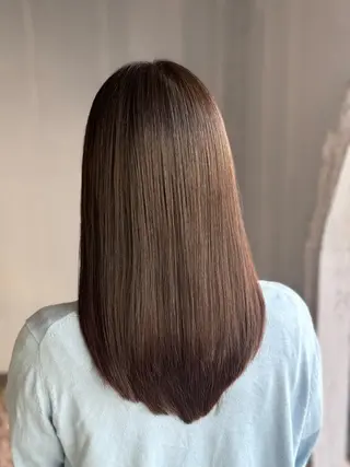 セミロング ウルフ/レイヤー /髪質改善　ナユタのヘアスタイル