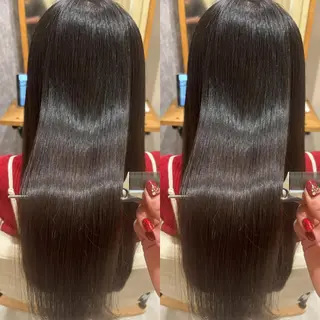 ロング KAEDE💖 縮毛矯正/艶カラーのヘアスタイル