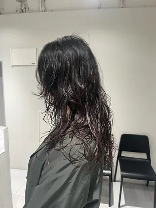 ロング レイヤーカット ムラカミカイセイのヘアスタイル