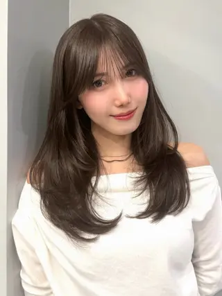 ミディアム カラー TOI所属・内野   龍海 / レイヤーカットのヘアスタイル