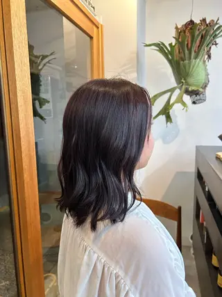 カラー アベ コハルのヘアスタイル