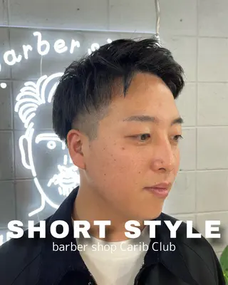 ショート 天王寺で1番人気の フェード師/大野尋哉のヘアスタイル