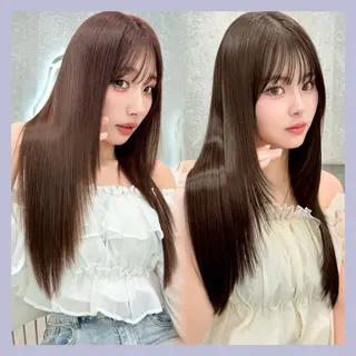 セミロング GLROW 大宮 ANNEXのヘアスタイル