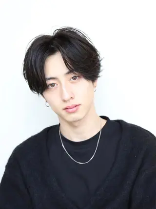 ミディアム メンズ IZUMI/表参道/ メンズ特化/ビジネスのヘアスタイル