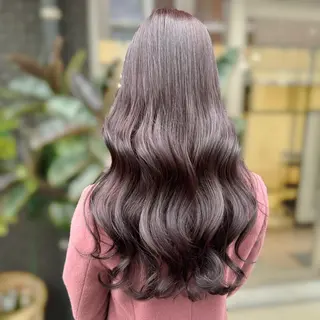 ロング カラー ブリーチなしカラー kana🐱のヘアスタイル