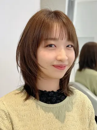 ショート ✨上品可愛い 垢抜けカラー/後藤✨のヘアスタイル