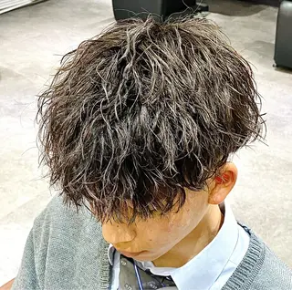 パーマ メンズ QOL 立川所属・トレンドパーマ‼️ NAOKI💥のヘアスタイル