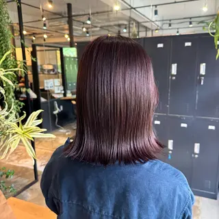 ミディアム カラー OUD尼崎 KAO🍀🫧のヘアスタイル