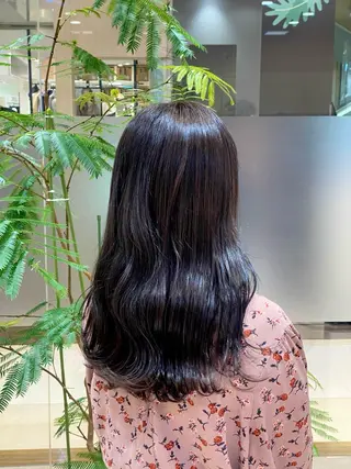 ロング カラー 大瀧 優奈のヘアスタイル