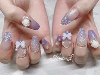 ネイル 芦辺 香奈のネイルデザイン